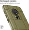iMoshion Hoesje Geschikt voor Nokia 7.2 / 6.2 Hoesje Siliconen - iMoshion Rugged Shield Backcover - Groen