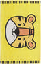 RANCHI - Kindervloerkleed - Geel - 60 x 90 cm - Katoen