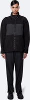 Rains Fleece Jacket - Unisex - Lange mouw - Zwart (M/L)