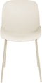 MILACA - Eetkamerstoel set van 2 - Beige - Plastic