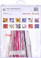 Thea Gouverneur - Borduurpakket met telpatroon - 495A - Voorgesorteerde DMC Garens - Magnolia - Aida - 15 cm x 14 cm - DIY Kit