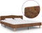 vidaXL - Bedframe - kunstsuède - bruin - 180x200 - cm