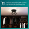 Philips Sleet Spot - Plafondspot met drie lichtpunten - Met gerookt glas - Kleine fitting E14 - Ronde basisplaat