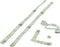 PROLIGHT LED strip line - 2x40cm - Warm wit 3000K - 4W (2 stuks)
