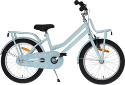 AMIGO Bella Meisjesfiets - Kinderfiets voor Meisjes- 18 Inch 29 cm - Terugtraprem - Blauw