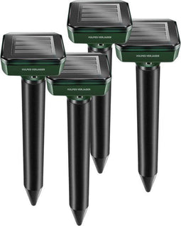 Vulpes Goods® Mollenverjager - Ultrasoon Geluid - Diervriendelijk - 4 stuks