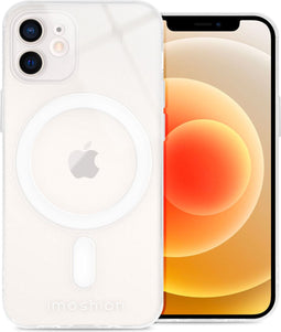 imoshion Hoesje Geschikt voor iPhone 12 Mini Hoesje Siliconen - imoshion Backcover Geschikt voor MagSafe - Transparant