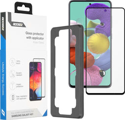 Accezz Samsung Galaxy A51 - Glass Screenprotector met Applicator - 9H Geharde Glas
