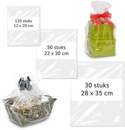 Krimpfolie set vellen - 3 maten - POF hittekrimpfolie - 200 stuks (200 stuks)