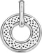 TI SENTO Dames Hanger - 925 zilver - Zirconia wit - 6710ZI