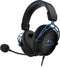 HyperX Cloud Alpha S - Gaming Headset - 7.1 Surround Sound - Zwart/Blauw
