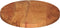 vidaXL - Tafelblad - ovaal - 140x60x2,5 - cm - massief - acaciahout