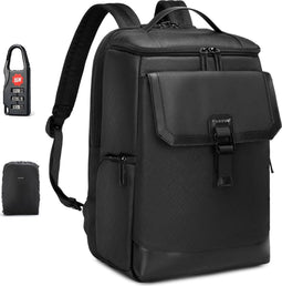 Tigernu Tech - laptop rugzak t/m 15,6 inch - Schooltas - Heren - Dames - Jongens - Meisjes - waterafstotend - inclusief regenhoes en cijferslot