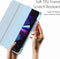 Tablet hoes geschikt voor Apple iPad Pro 11 (2022/2021/2020/2018) - Toby Series - Tri-Fold Book Case - Blauw