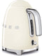 Smeg KLF03CREU - Waterkoker - 1,7L 2400W - Crème