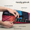LOONARA Reis Inpak Organizers - Packing Cubes Compressie Set - 7 stuks - Sunset Blaze - Rood