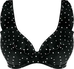 Freya Jewel Cove - Beugel bikini - Diepe halslijn met J-haaksluiting - Zwart (65D)