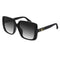 Gucci GG0632SA - Dames Zonnebril - UV400 bescherming - Zwart/Grijs - Maat 56 mm