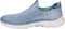 Skechers Go Walk 6 - Instappers - Dames - Blauw - Maat 38