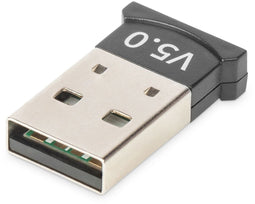 Digitus DN-30211 - Bluetooth 5.0 Nano USB Adapter - Ondersteunt 3 apparaten tegelijk