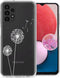 iMoshion Hoesje Geschikt voor Samsung Galaxy A13 (4G) Hoesje Siliconen - iMoshion Design hoesje - Transparant / Dandelion
