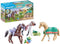 PLAYMOBIL Horses of Waterfall 3 paarden met accessoires - 71356