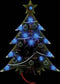 Whadda Minikit Led Kerstboom 9v 78 X 112 X 27 Mm Blauw/groen