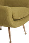 Light & Living Fauteuil Vinstra - Bouclé - Groen