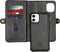 iMoshion Hoesje Geschikt voor iPhone 12 Mini Hoesje Met Pasjeshouder - iMoshion 2-in-1 Wallet Bookcase - Zwart