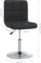 vidaXL - Eetkamerstoelen - 4 - st - kunstleer - zwart