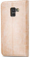 Mobilize Premium Gelly - Flip Cover - Volledige bescherming - Roze (Samsung Galaxy A8)