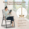 Coast Tuinstoelen - Inklapbaar - Ergonomisch - Draagbaar - 51 x 61,5 x 92 cm - Grijs