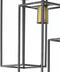 Light & Living Hanglamp Marley - Zwart - 84x15x57cm - 7L - Luxe - Hanglampen Eetkamer, Slaapkamer, Woonkamer