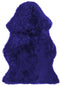 ULURU - Schapenvel - Blauw - 65 x 110 cm - Schapenvacht