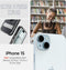 Spigen Ultra Hybrid S - Soft Case - Air Cushion Technologie - Zwart (iPhone 15)