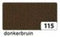 Folia Paper - Crêpepapier folia 250x50cm nr115 donkerbruin | 10 stuks