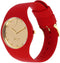 Ice Watch Ice Glam Rock 019861 Horloge - Siliconen - Rood - Ø 40 mm