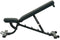 Centr FLB2.2 - Inklapbare Workout Bench - 6 Posities - Zwart