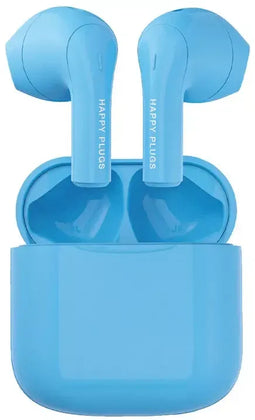 Happy Plugs JOY - Draadloze hoofdtelefoon - 12 uur speeltijd - Blauw