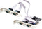 Startech.com 4-Port PCIe Seriële Adapter Kaart - Quad PCI Express naar RS232/RS422/RS485 - Incl. Low-Profile Beugel ESD Bescherming (Level-4)