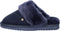 Warmbat Flurry - Dames Sloffen - Suède - Donkerblauw - Maat 37