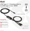 CLUB3D CAC-1527 - USB Type-C Y charging kabel - 2x USB Type-C max. 100W 1.83m zwart