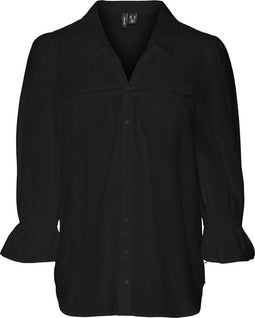 Vero Moda VMAMINA - 3/4 Dames Blouse - Maat L