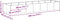 vidaXL - Plantenbak - 280x80x40 - cm - staal - wit