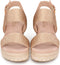 POSH by Poelman CETO - Dames Plateau Sandalen - Sleehak - Rose goud - 40
