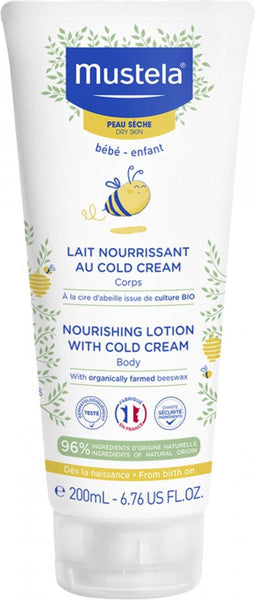 Mustela Nourishing Lotion With Cold Cream - 200 ml