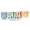 Set van 6 kopjes met schotel Home ESPRIT Geel Blauw Groen Koraal Porselein 90 ml