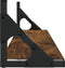 vidaXL - Wandschappen - 2 - st - 60x15x15,5 - cm - gerookt - eikenkleurig