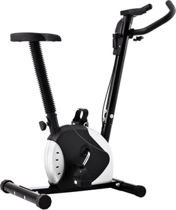 vidaXL - Hometrainer - met - bandweerstand - zwart