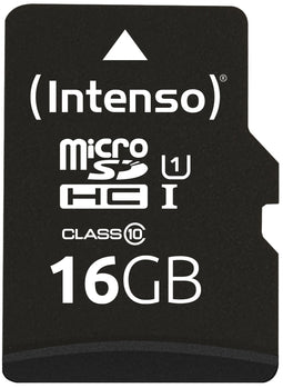 Intenso 3424470 - microSDHC 16GB - Class 10 UHS-I - Waterdicht